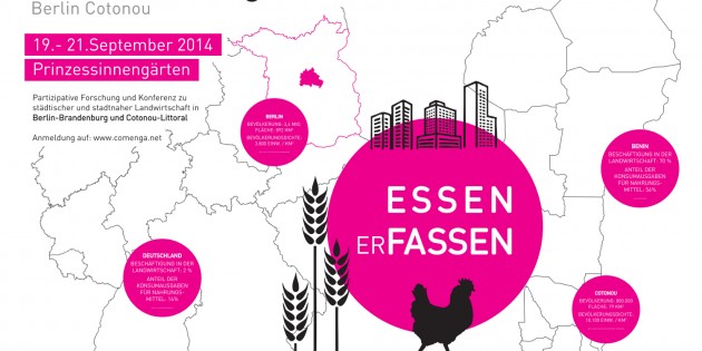 Wie ernährt sich die Stadt? Veranstaltung Agrikulturforum Berlin-Cotonou des Fieldworks-Projekts vom 19. – 21. September im Prinzessinnengarten Berlin